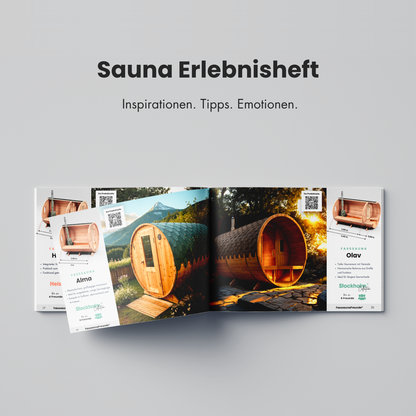 Dein Fasssauna Musterpaket